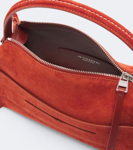 Bolso Loafer Small de ante - JW Anderson - Modalova