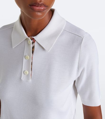 Burberry Wool polo shirt - Burberry - Modalova