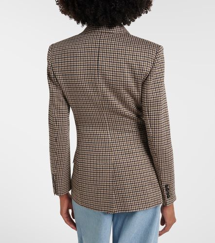 Houndstooth double-breasted blazer - Max Mara - Modalova