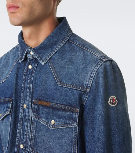 Moncler Denim Western shirt - Moncler - Modalova