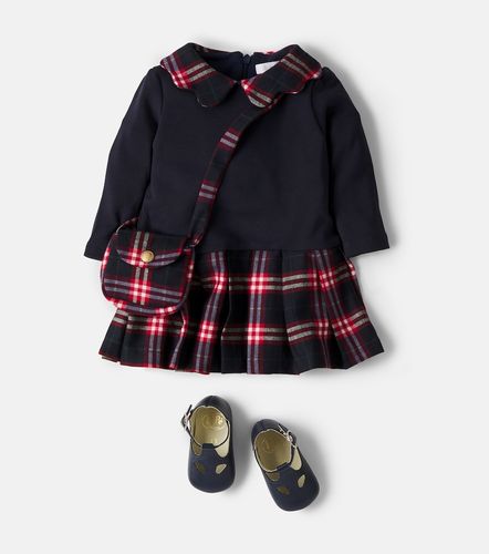 Bebé - vestido de algodón a cuadros - Patachou - Modalova