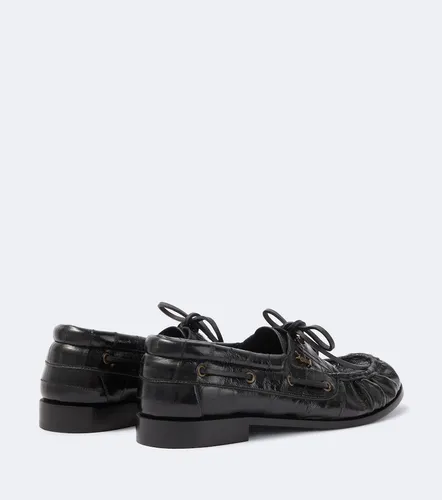 Segelschuhe Le Loafer aus Leder - Saint Laurent - Modalova
