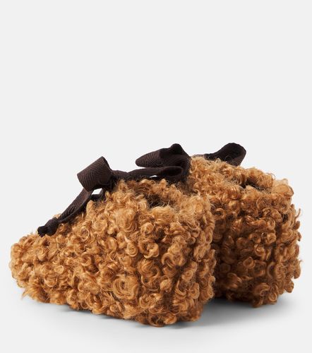 PèPè Bebé - botines de borrego con lazo - PePe - Modalova