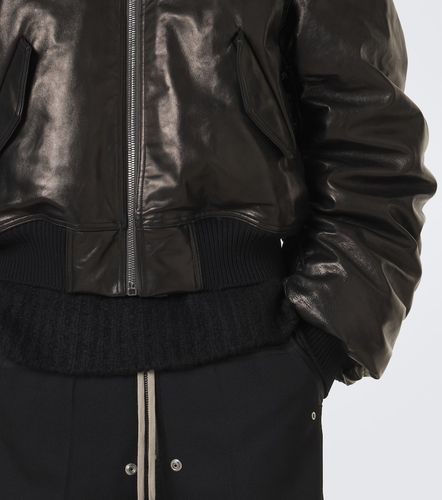 Chaqueta de plumas bomber Secchia Flight de piel - Rick Owens - Modalova