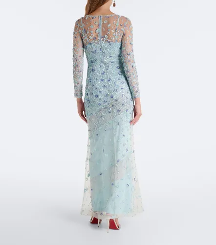 La Fuori Zion floral sequined gown - La Fuori - Modalova