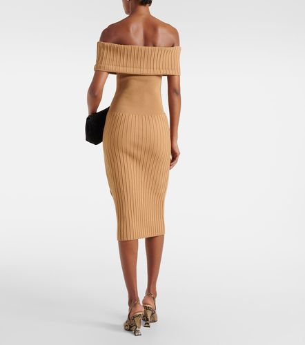 Abito midi con scollo bardot - Sportmax - Modalova