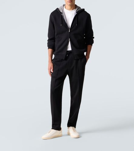 Sudadera con capucha en mezcla de algodón - Brunello Cucinelli - Modalova