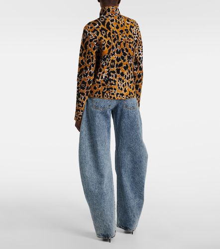 Alaïa Pullover in jacquard leopardato - Alaia - Modalova