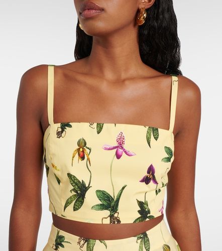 Top cropped in misto cotone - Oscar de la Renta - Modalova