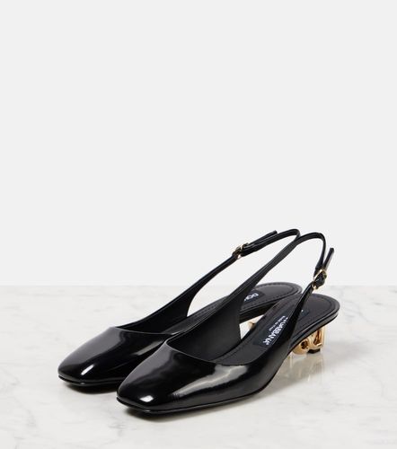 Slingback-Pumps Jackie DG 40 aus Lackleder - Dolce&Gabbana - Modalova