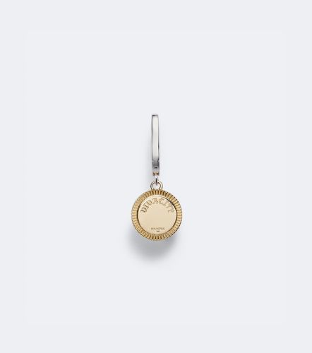 Pendiente individual Vivacity Mini de oro de 18 ct con diamantes - FoundRae - Modalova