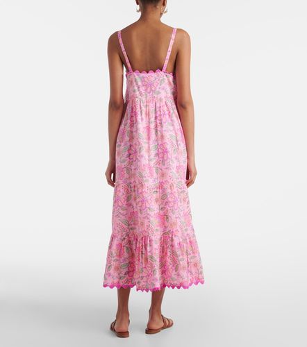 Vestido largo de algodón floral - Juliet Dunn - Modalova