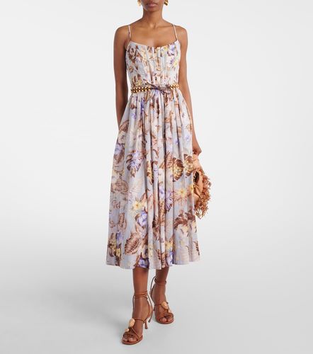 Vestido bustier Rhiannon de algodón floral - Zimmermann - Modalova