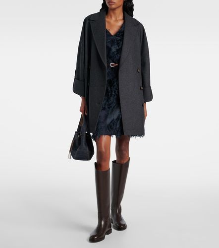 Abrigo oversized de lana - Brunello Cucinelli - Modalova