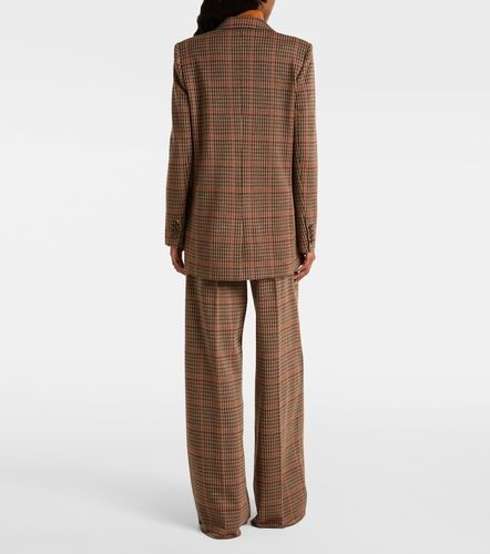 Guelfo checked wool and cotton blazer - Max Mara - Modalova
