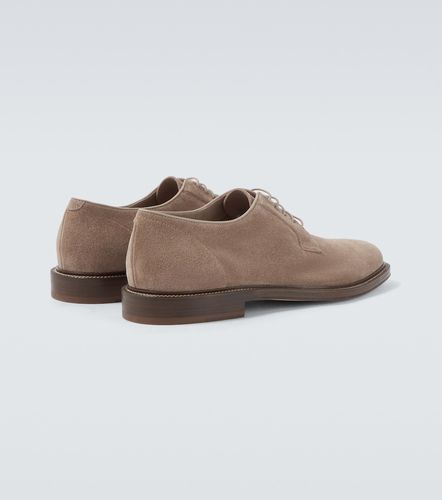 Stringate in suede - Brunello Cucinelli - Modalova