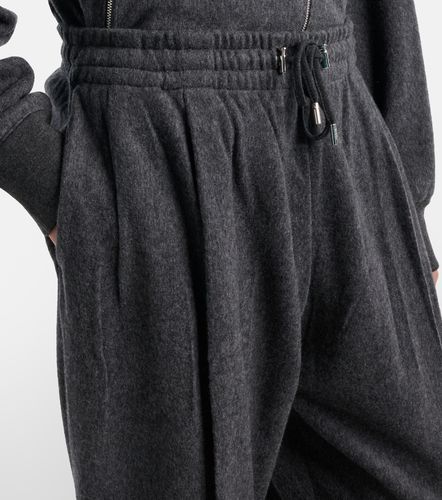 Wool and cashmere tapered pants - Prada - Modalova