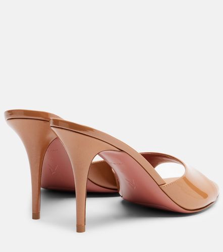 Elodie 90 patent leather mules - Amina Muaddi - Modalova