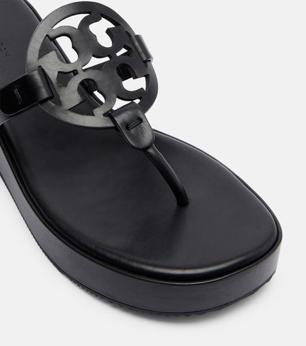Sandalias con plataforma Miller de piel - Tory Burch - Modalova