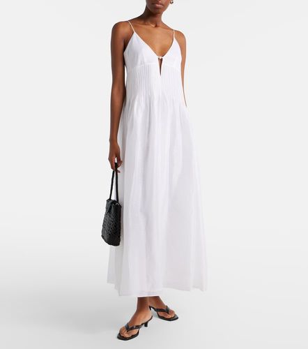 Abito lungo in lino e seta - Tory Burch - Modalova