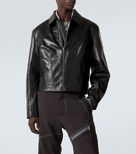 Kiko Kostadinov Lur leather jacket - Kiko Kostadinov - Modalova