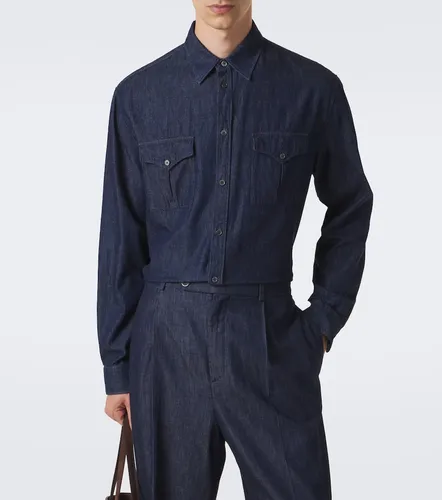 Camicia in chambray di cotone - Jil Sander - Modalova
