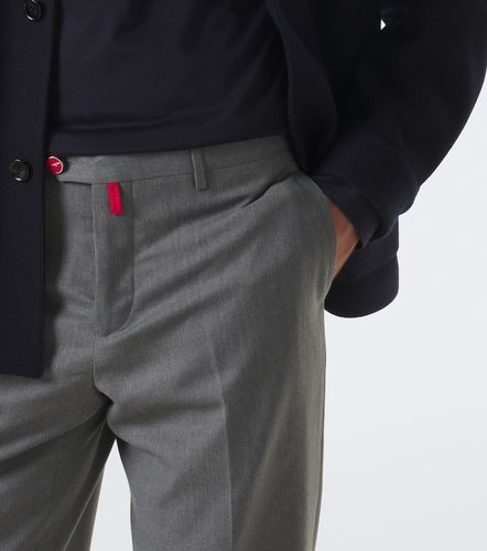 Kiton Virgin wool slim pants - Kiton - Modalova