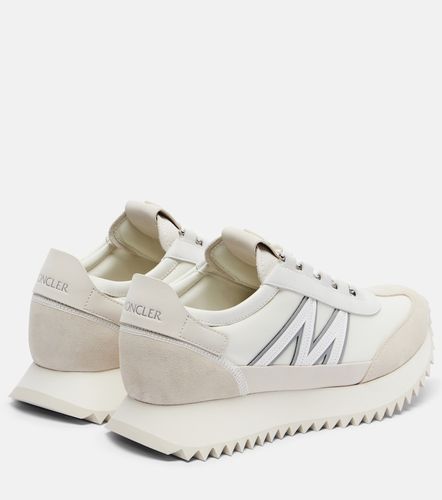 Pacey2 suede-trimmed sneakers - Moncler - Modalova