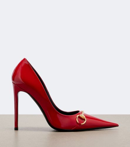 Salones Donna de charol con Horsebit - Gucci - Modalova
