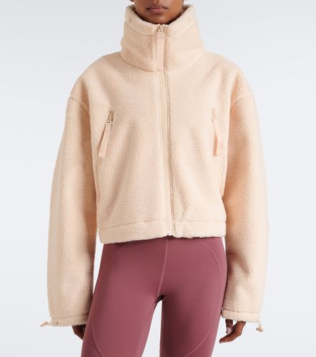 Giacca in teddy con cappuccio - Adidas by Stella McCartney - Modalova