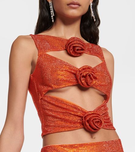 Top cropped con cut-out - Giuseppe di Morabito - Modalova