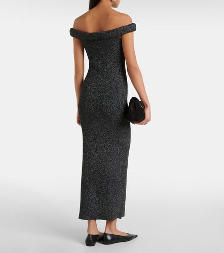 Off-Shoulder Maxikleid aus Strick - Toteme - Modalova