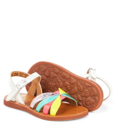 Sandalias Plagette Oto de piel - Pom d'Api - Modalova