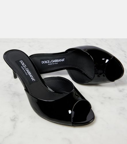 Dolce&Gabbana Sandali in vernice - Dolce&Gabbana - Modalova