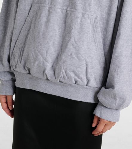 Sudadera de jersey de algodón con logo - Balenciaga - Modalova