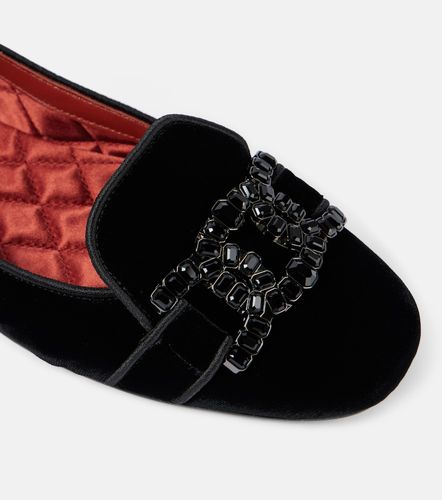 Mocassini Kate in velluto con cristalli - Tod's - Modalova