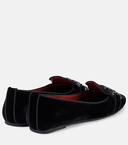 Mocassini Kate in velluto con cristalli - Tod's - Modalova