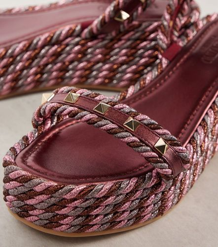 Sandali espadrillas Rockstud Torchon - Valentino Garavani - Modalova