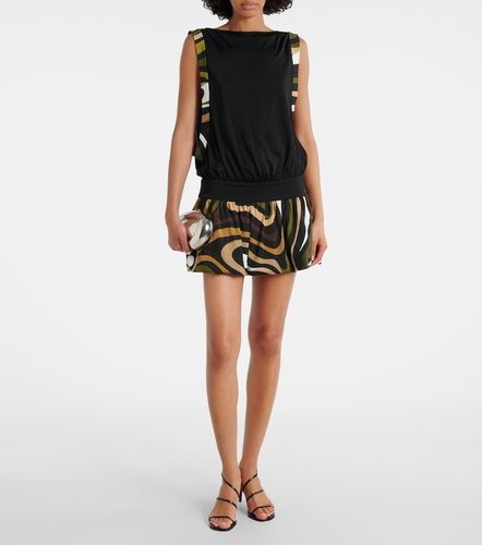 Marmo gathered jersey minidress - Pucci - Modalova