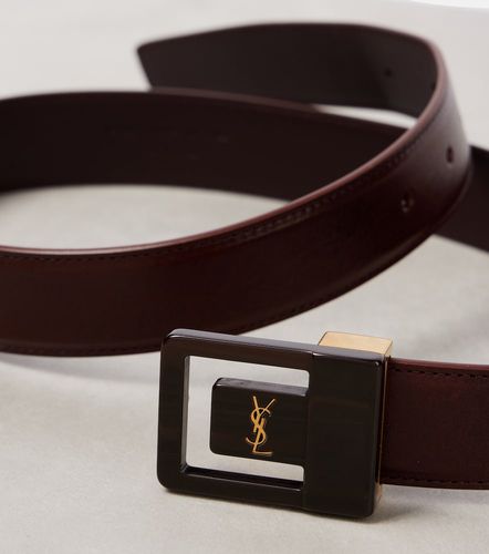Saint Laurent La 66 leather belt - Saint Laurent - Modalova