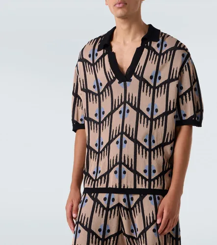 Commas Polohemd aus Jacquard - Commas - Modalova