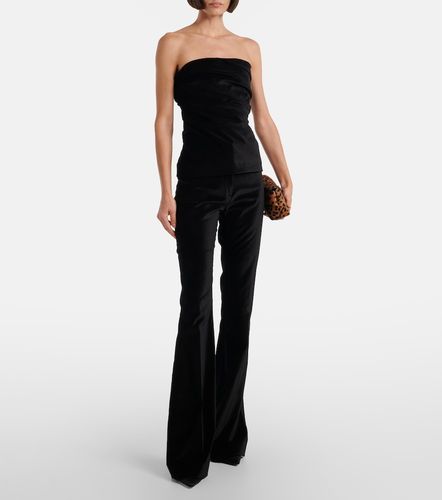 Pantaloni flared Roux in velluto - Tove - Modalova
