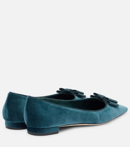 Ballerine Reader in velluto - Manolo Blahnik - Modalova