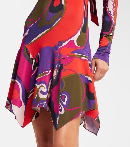 Vestido corto Orchidee de jersey - Pucci - Modalova