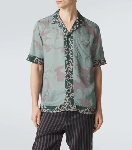 Camisa bowling estampada - Dries Van Noten - Modalova
