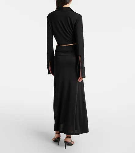 Aya Muse Freya draped maxi skirt - Aya Muse - Modalova