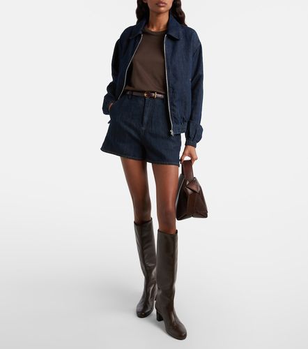Denim bomber jacket - 7 For All Mankind - Modalova