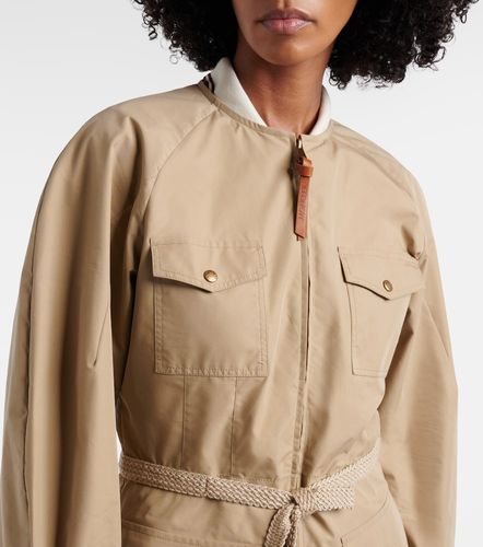 Abito midi in popeline di misto cotone - Moncler - Modalova