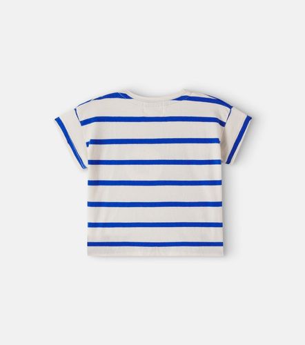Bebé - camiseta Aran de jersey de algodón a rayas - Cozmo - Modalova