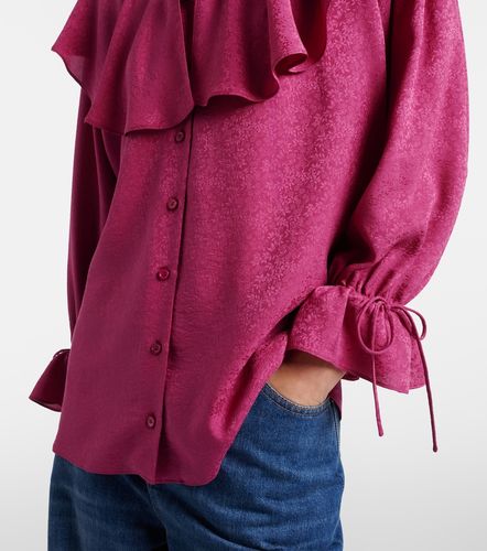 Chloe Ruffled silk jacquard blouse - Chloe - Modalova